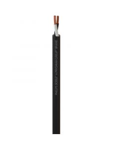 Cable Tsj, n 2 x 12, negro (precio por metro)