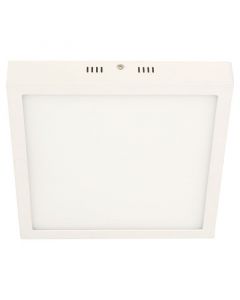 Lámpara sobreponer moderna blanco led 04741