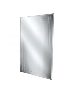 Espejo rectangular 80x60 cm borde biselado