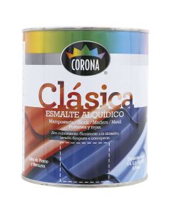 Pintura aceite clasica, rojo oxido, 1/4 galon