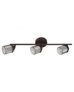 Lámpara de techo diseño moderno 3 luces gu10 04813