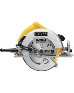 Sierra circular 7 1/4 1800w dewalt