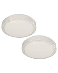 Lámpara plafón led moderno blanco 24239-1