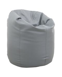Bean bag cuerina, 117x108x108cm, gris