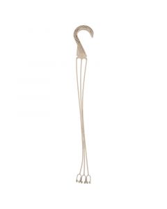 Colgador para macetas e-10 largo-beige