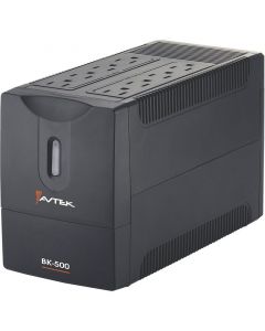 Ups avtek, 500va, 250w, 6 tomas, puerto usb