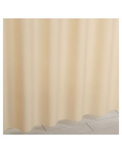 Set cortina de baño peva taupe 178x183 cm incluye 12 ganchos plásticos
