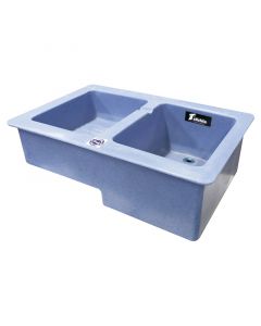 LAVADERO PLASTICO AZUL