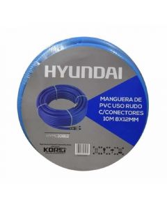 Manguera de aire profesional reforzada 1/4" 120 psi 10 m Hyundai