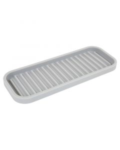 BANDEJA PLASTICA GRIS
