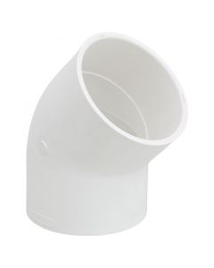 CODO 4'' X 45 PVC