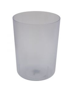 Vaso finn plástico transparente