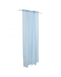 Cortina tergal celeste 132 x 223.5 cm