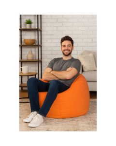 Bean bag naranja, 56 x 88 x 88cm,oxford