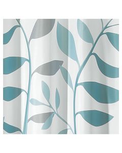 Cortina para baño poliéster ramas verdes 183x183 cm