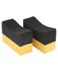 ALMOHADILLAS DE APLICADOR BRILLO PARA LLANTAS