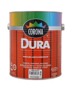 Pintura anticorrosiva dura, rojo, 1 galón