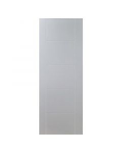 Puerta de seguridad acero metal amparo 80x207 cm 36 mm blanco