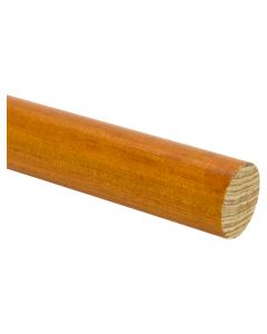 Cortinero de madera liso caoba 1.38" 250 cm