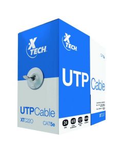 Cable utp, 5e, gris, xtech (precio x metro)