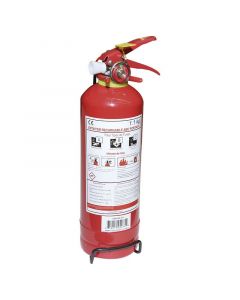 Extintor de fuego recargable ABC 1,1 kg (2,5 lb)
