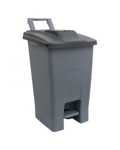 Basurero para reciclaje de metales de pedal 105 litros