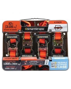 Amarre de trinquete de 3mt, capacidad 1360kg, color naranja