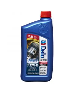 Aceite para motor diesel 15W40 1 Qto semi sintético Chevron Delo