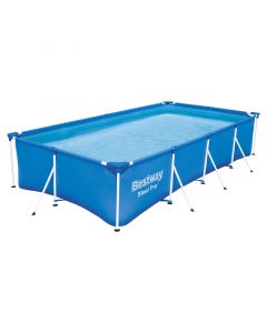Piscina estructural rectangular 4x2.11m x 81cm c/bomba de fi