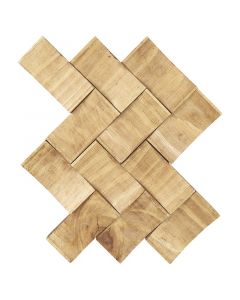 Panel vimini natural, 25.5 x 29cm autoadhesiva