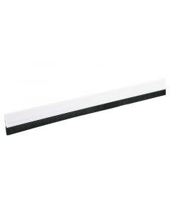 Guardapolvos autoadhesivo blanco con escobilla 1mx43mm0