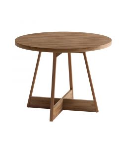 Mesa redonda rosé 76,5 x 100 cm