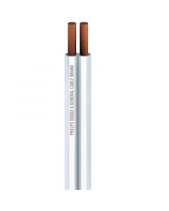 Cable Spt, 2 x 18, awg, blanco (precio por metro)