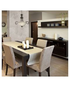 lampara de techo, color chocolate 3l e27 60w