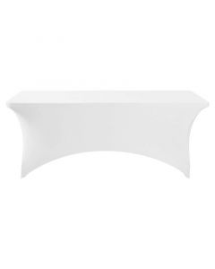 Mantel de spandex 72,5 x 180 x 74 cm blanco Basic Living