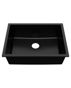 Lavatrastos granito compuesto montaje dual 1 fosa 61 x 46 cm Aqua Nuova Deluxe
