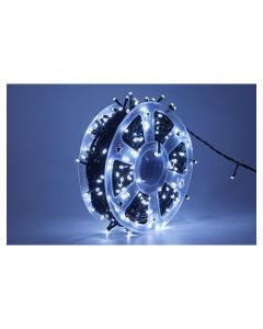 Luces navideñas led serie 100 leds 7 m luz blanca (agregue 3 al carrito pagué 2)