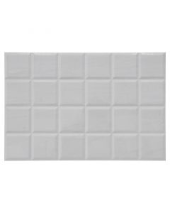 Azulejo en relieve blanco, 30 x 45, 0.81mt 2 por caja (precio x caja)