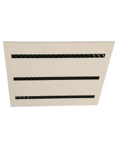 Panel LED empotrar 48 W 3 CCT 60 x 60 cm