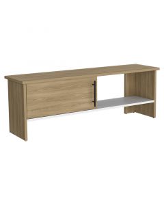 Mueble TV Belén melamina  fresno  42 x 120 x 31cm