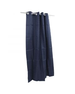 Cortina semitraslucida azul 228 x 137 cm
