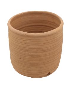 MACETA CILINDRICA COLOR NATURAL 6" NO.2