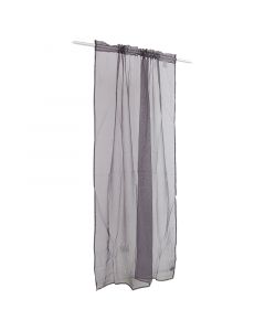 Cortina tergal gris 132 x 223.5 cm