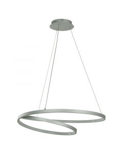 Lámpara led colgante, plata, 100-240v, 36w