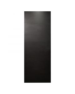 Puerta entamborada melamina toscana 65x207 cm 40 mm wengue