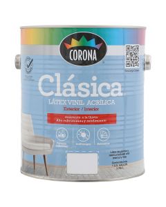 Pintura clasica latex mantequilla galon