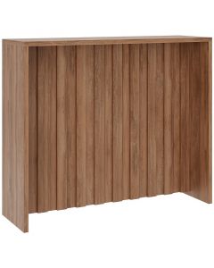 Isla de cocina MDP blanco 100 x 120 x 36 cm