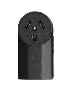 Tomacorriente tr con usb color negro