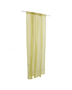 Cortina tergal verde arlequin 132 x 223.5 cm