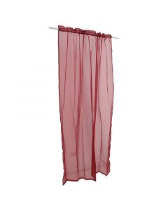 Cortina tergal borgoña 132 x 223.5 cm